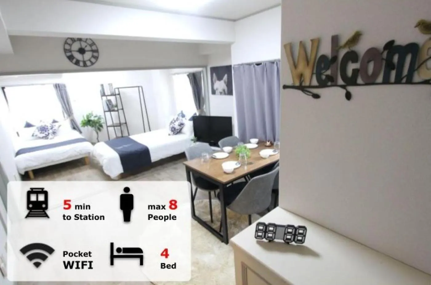 Apartmán Luana Arai Prefektura Tokio 0*,